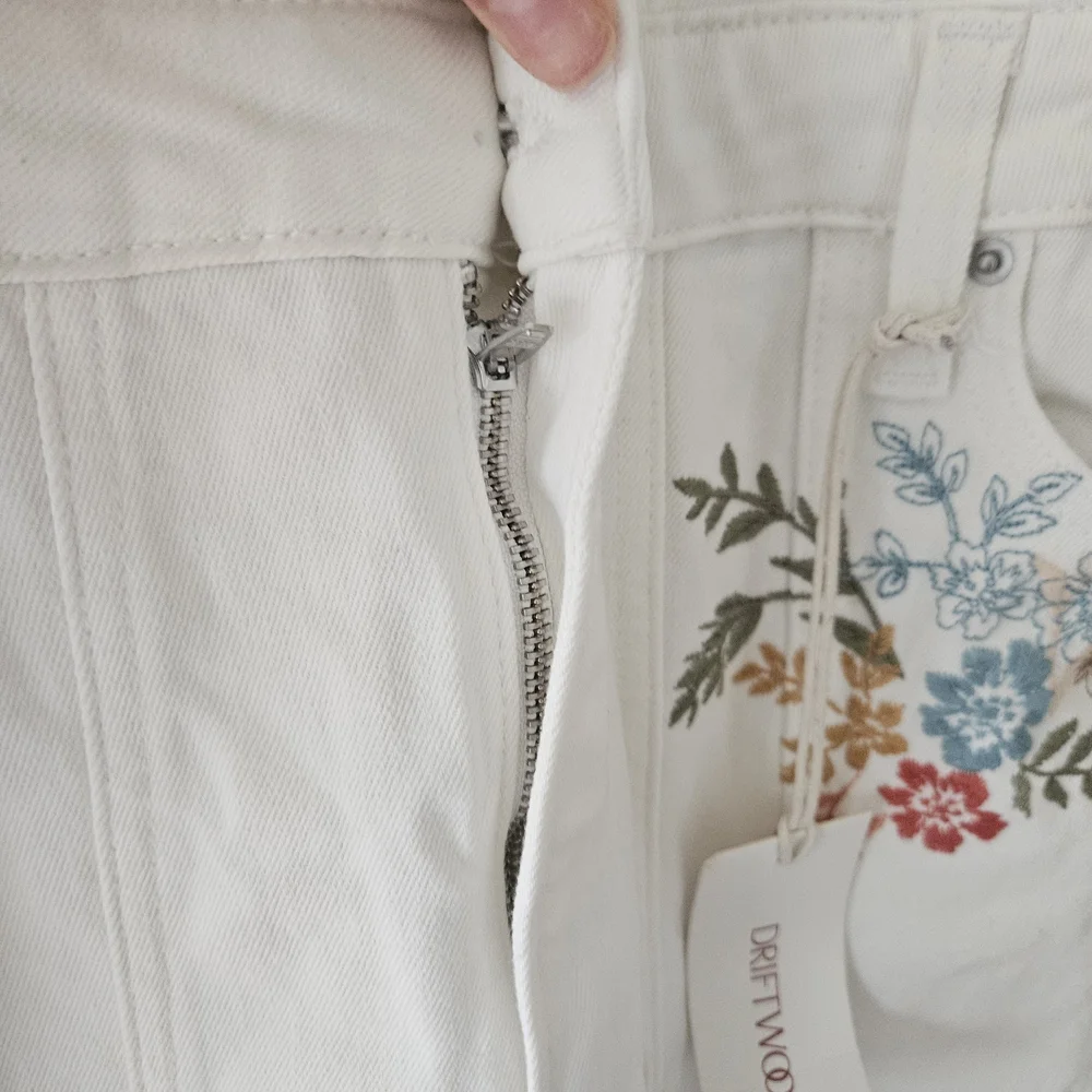 DRIFTWOOD White Floral Wide-Leg Jumpsuit - Picture 5 of 10